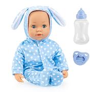 Bayer Design 93822AD Muñeco Anna con Sonidos, muñecas interactivas, Habla, blandita, Chupete, biberón, 38 cm