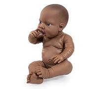 Bayer Design Design-94200AB 94200AB Muñeca bebé recién Nacida, 42cm, Realista, Niño, Color de Piel Oscura, 40 cm