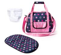 Bayer Design 69016AA Bolso Cambiador para muñecas, Cambiador, pañal muñeco, Accesorios para muñecas