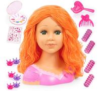 Bayer Design Busto muñeca para peinar y maquillar Charlene Super Model