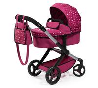 Bayer Design Cochecito de muñeca Combi Xeo, Bolsa, Regulable en Altura