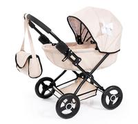 Bayer Design Cochecito de muñecas Cosy, Plegable, Bolsa, Cesta integrada