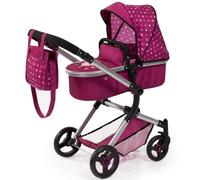 Bayer Design Cochecito de muñecas Neo Vario, Bolsa, Convertible