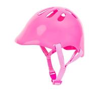 Bayer Design Design-79603AA 79603AA Casco de Bicicleta para muñecas, Color Rosa, Large