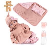 Bayer Design Muñeca bebé de Verdad Reborn, Realista, 38 cm, Chupete