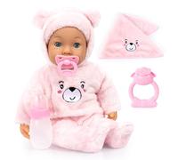 Bayer Design - Muñeca bebé Piccolina Magic Eyes con cuerpo blando (94694AA) , color/modelo surtido