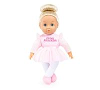 Bayer Design 93311AA muñeca con Pelo, Bailarina, Anna Prima Ballerina, niña, con Sonido, Cuerpo Blando, Rosa, 33cm