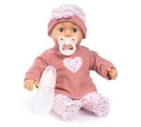Bayer Design Muñeca, Habla 24 Sonidos de bebé, 38 cm