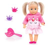 Bayer Design Muñeca interactiva con Pelo, Risas, Sonido de Besos