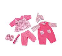Bayer Design 84619AA Ropa para muñecos, Vestido, Pantalones, Zapatos, Accesorios para muñecas 40-46cm