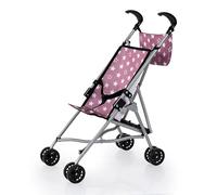 Bayer Design Silla de Paseo para muñecas con Bolsa, Plegable, Ruedas Dobles