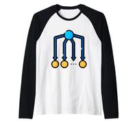 Bayes ingenuo - Teorema de Bayes Camiseta Manga Raglan