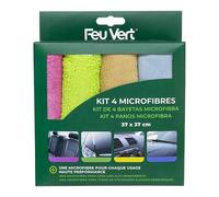 Bayeta microfibra Feu Vert kit 4 uds