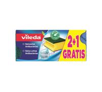 Vileda Antibacterial Scourer 3 Units