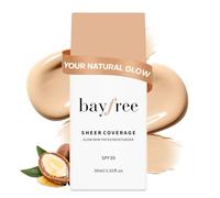bayfree Crema Hidratante Facial con Color, Acabado Natural y Radiante