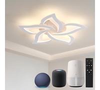 BAYHT Plafón LED, Plafón de 45 W compatible con HomeKit, Alexa, Google e IFTTT, Plafón Inteligente Moderno para Salón Dormitorio Comedor