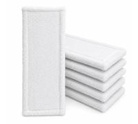 BAYLI 20x Juego Recambios Mopa Wischmopp Microfibra 40cm Blanco