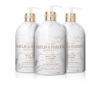 Baylis & Harding BHELHWWT Elements Té Blanco y Neroli, Lavado de Manos de 500 Ml, Paquete de 3, Apto para Veganos