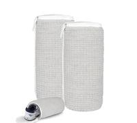 Baymate 2 Piezas Bolsa para Lavadora de Zapatos con Cremallera Reutilizable Resistencia al Desgaste Protector de Calzado Espesado Bolsa de Lavandería para Tenis o Lona
