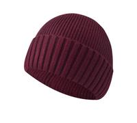 Baynetin Gorro Beanie Hat de Invierno Punto para Hombre y Mujer con Vuelta Sombreros Cálidos Pescador