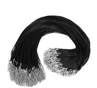 BAYNOPURIN Collar Cordones 100/300 piezas de cadenas cuero for collares, pulseras, cierres cordón for colgantes, cuerda encerada a granel, suministros for hacer joyas(300PCS)