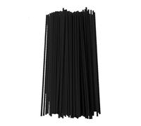 BAYNOPURIN Varillas Difusoras 50 Varillas de Fibra for difusor aromaterapia, volátiles for fragancias del hogar y decoración(Black 19cm Dia 4.0mm)