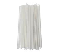 BAYNOPURIN Varillas Difusoras 50 Varillas de Fibra for difusor aromaterapia, volátiles for fragancias for el hogar, decoración DIY del(White 25cm Dia 4.0mm)