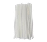BAYNOPURIN Varillas Difusoras 50 Varillas de Fibra ratán Extra Gruesas for ambientador, Ideales for Decorar el hogar(White19cm Dia 3.0mm)