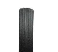 BAYNOPURIN Varillas Difusoras 50 Varillas de Repuesto for difusor aromaterapia, Fibra, Triangulares, 22 cm x 3 mm, for Aceite aromático doméstico(Black)