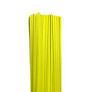 BAYNOPURIN Varillas Difusoras 50 Varillas de Repuesto for difusor aromaterapia, Fibra, Triangulares, 22 cm x 3 mm, for Aceite aromático doméstico(Light Green)