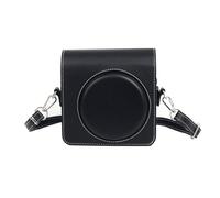 BAYORE Funda protectora portátil de piel sintética a prueba de golpes, correa ajustable retro para cámara cuadrada SQ40, accesorio protector, Black