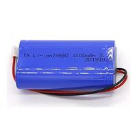 BaYte 18650 batería Recargable de Iones de Litio 3.7V 4400mAh/5200mAh/6400mAh con Conector XH-2P 2.54,3.7v 4400mah