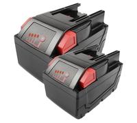 BaYte Batería de Herramientas eléctricas, batería de Repuesto de Litio de 28V 6,0Ah, batería Recargable para Herramientas eléctricas de Taladro Manual,2 pcs