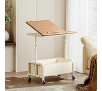 BAYTEWJX Lift Top Coffee Table Side End Table Living Room Rectangular Decorative Side Table with Storage Compartment with Wheels Easy Assembly for Home Office Bedroom Living Room.
