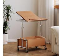 BAYTEWJX Lift Top Coffee Table Side End Table Living Room Rectangular Decorative Side Table with Storage Compartment with Wheels Easy Assembly for Home Office Bedroom Living Room.