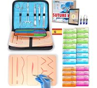 Baytiz ® Kit de Sutura - Material Quirurgico Para el Entrenamiento de Suturas Quirurgicas - Regalos Enfermeria Veterinaria Quirurgica Estuche Regalo Botiquines Instrumentos Medico Medicos Instrumental