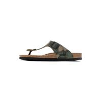 Bayton Sandalias de dedo 'MERCURE' marrón claro / verde claro / verde oscuro / negro 45 EUR
