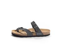 Bayton Sandalias de dedo 'Triade' antracita / negro 43 EUR
