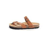 Bayton Sandalias de dedo 'Triade' miel / negro 37 miel / negro