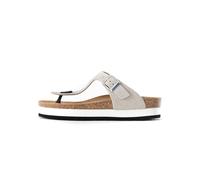 Bayton Zapatos abiertos 'Asturias' beige claro / plata 40 beige claro / plata