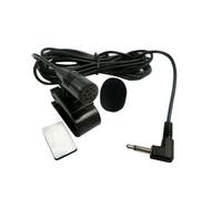 BaYuYPOO Micrófono manos libres largo con cable para audio de PC, coche, DVD y GPS, conector estéreo de 300 cm y 3,5 mm para micrófono externo de coche, mini micrófono