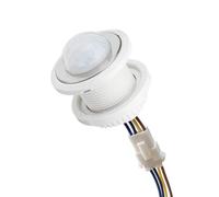 BaYuYPOO Sensor de movimiento infrarrojo PIR LED de 110 V 220 V con detección automática de interruptor de luz, mini armario inteligente, sensor de energía PIR