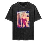 Baywatch Instapam Pamela Anderson TV Beach Babe Lifeguard Cj Parker Unisex T-Shirt Printed tee Black Mens Top Shirt L