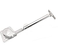 BAZAC 2 bisagras de pistón para Puerta de Soporte de Tapa de elevación, armarios de Cocina, Cierre Suave, 12 Tornillos, bisagras de Armario