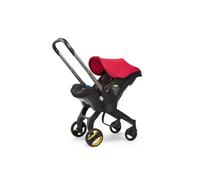 Bazarland30. Cochecito 4 en 1 para recién nacidos, sistema de viaje ligero y multifuncional. ROJO