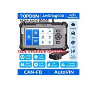 BAZARLAND30.TOPDON ArtiDiag500 herramientas de diagnóstico de coche escáner OBD2 motor/ABS/SRS/ lector de código OBD2 actualización.