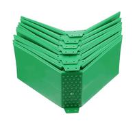 BAZEITFLOW 10 Piezas Posadera de Plástico para Soporte Resistente y Seguro para Descansar y Aves Diseño Duradero y Práctico para Uso Prolongado