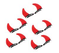 BAZEITFLOW 10 Piezas Unidades Clips de Pelo Cuerno de para Halloween Accesorios Góticos Ligeros y Duraderos para Disfraces y Fiestas Temáticas para Cosplay y Diario