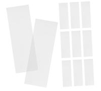 BAZEITFLOW 100 piezas Unidades Diapositivas para Microscopio Claras y Accesorios de Laboratorio para Muestras Celulares Uso Educativo y Científico