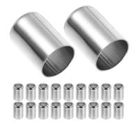 BAZEITFLOW 100 Unidades Conector con Férula de Compresión de Acero Inoxidable de Tubo de Alta Presión Resistente y Duradera para Aplicaciones Industriales y Hidráulicas